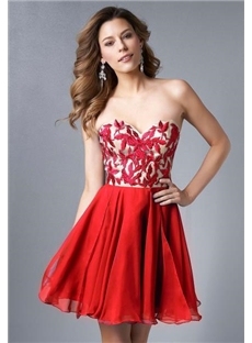 Gorgeous A Line Sweetheart Homecoming Dress