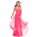 Amazing Spaghetti Straps Ruched Floor Length Prom Dress