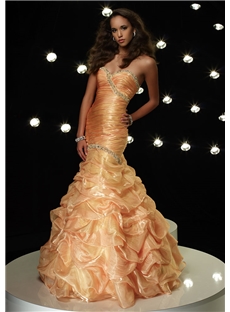 Fantastic Strapless Floor Length Evening Prom Dresses