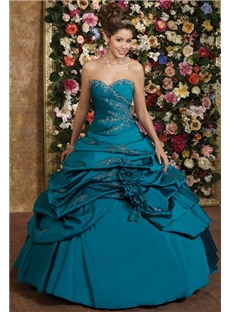 Concise Ball Gown Sweetheart Prom Quinceanera Dresses