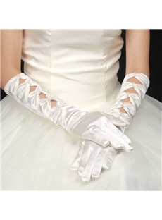 Brilliant Half Bridal Gloves