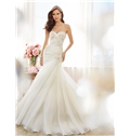 Charming Mermaid Sweetheart Beading Wedding Dress