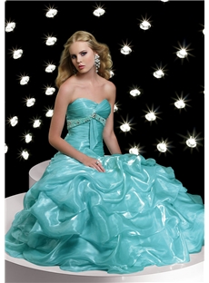 Gogeous Sweetheart Print Floor Length Evening Prom Dresses