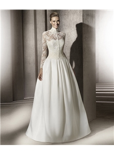 Gorgeous Ball Gown Floor Length Sweep Wedding Dresses With Lace Jacket