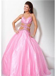 Brilliant Sweetheart Floor Length Ball Gown Evening Dresses