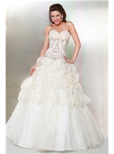 Elegant Strapless Floor Length Evening Dress