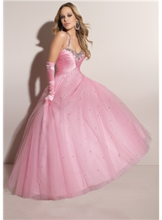 Fabulous A Line Spaghetti Straps Prom Quinceanera Dresses