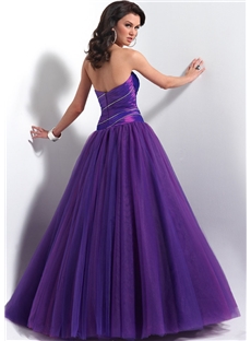 Charming A Line Strapless Floor Length Prom Evening Dresses