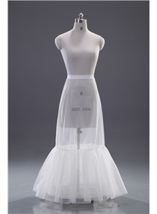 Lean Sexy Trumpet Style Wedding Petticoat