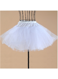 Cute Fluffy Short Gauze Wedding Bridal Petticoats