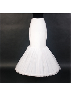 Elegent Fish Tailing Organza Wedding Petticoats