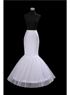 Amazing Fish Tailing Style Gauze Wedding Petticoat