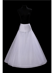 Fancy A Line Style Gauze Wedding Petticoat