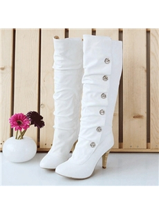 Sweet Girl Stiletto Heel Platform Knee High Boots