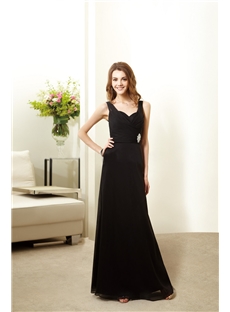 Fashionable Ruched Crystal A Line Sweetheart Neckline Floor Length Bridesmaid Dresses