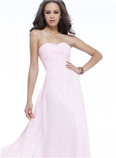 Elegant Sweetheart A Line Zipper Up Floor Length Evening Prom Homecoming Dress