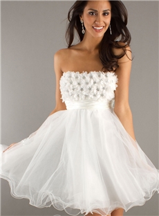 Lovely Short Mini Length Beading Ball Gown Homecoming Sweet 16 Prom Dress