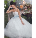 Gorgeous Sheath Sweetheart Neckline Beading Wedding Dress With Sash At Waist