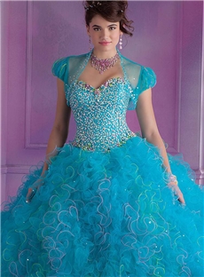 Luxurious Ball Gown Floor Length Sweetheart Beading Quinceanera Dress