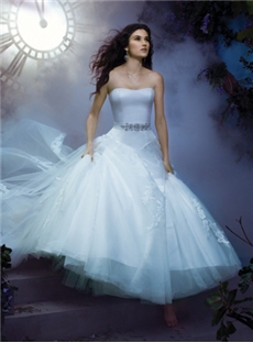 Gorgeous Princess Sweetheart Neckline Beading Sequins Wedding Dress