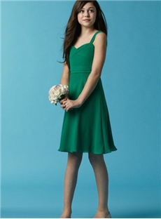 Modern Chiffon Junior Bridesmaid Dresses