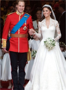 New Century A Line V Neck Lace Embroidery Long Sleeves Wedding Dress