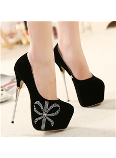 Fashion Sexy Night Club Prom Shoes With Rhinestone