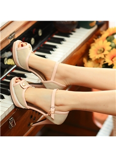 Nice Assorted Color Platform Stiletto Dress Sandal