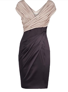 Cheap Concise V Neckline Knee Length Summer Dress