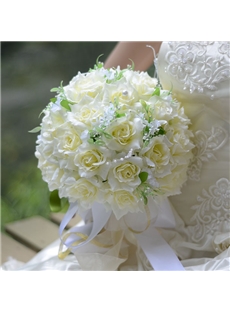 Nice Cloths Flowers Wedding Bouquet