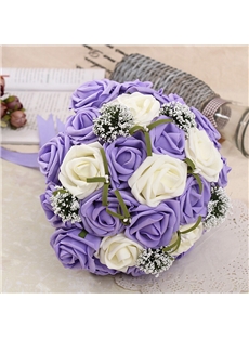 Adorable Purple Wedding Bouquet