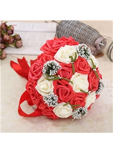 Adorable Red Wedding Bouquet