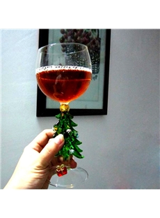 Creative Xmas Tree Stem Design Toasting Flute