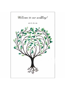 Popular Wedding Tree Thumbprint Guest Signature Frames