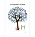 Hand In Hand Wedding Thumbprint Tree Guest Signature Frames