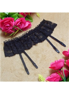 Loveable Transparent Lace Adjustable Wedding Garter