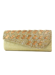 Delicate Austrian Diamond With Acryl Diamond Wedding Handbag