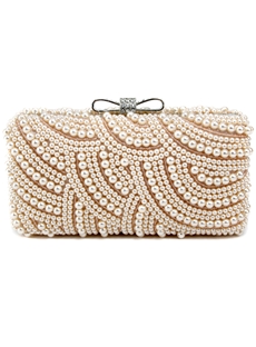 Spectacular Pearls Wedding Handbag