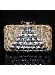 Great Austrian Diamond With Acryl Diamond Wedding Handbag