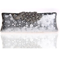 Elegant Rectangle Pu Peafowl Wedding Handbag