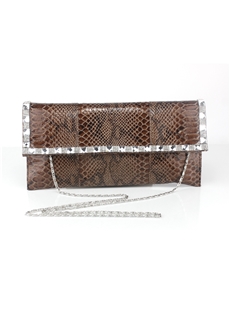 Rectangle Austrian Diamond Pu Wedding Handbag