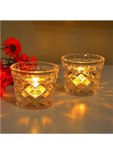Nice Glass Lucency Candle Cup