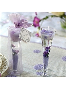 Lavender European Wedding Candle