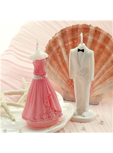 Bride And Groom Weeding Candle